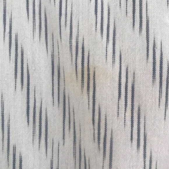 White + Navy Patterned Short Sleeve Dress - Picture 8 of 10